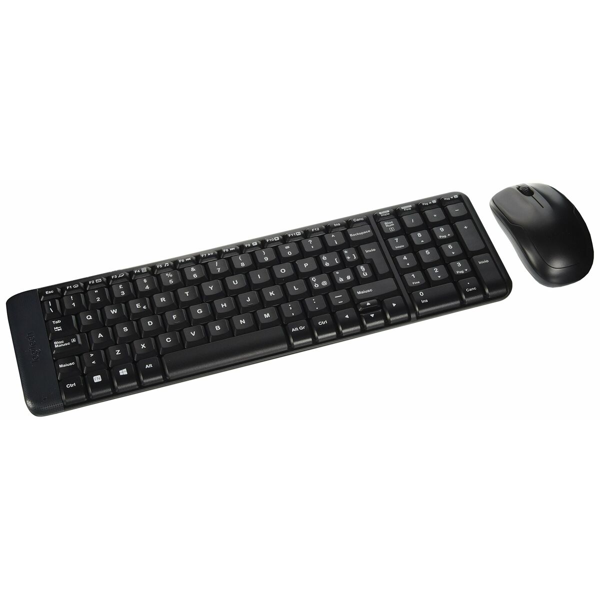 Keyboard Logitech MK220 Qwerty Italian Black (Refurbished A)