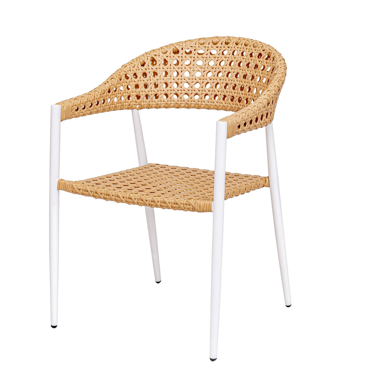 Garden chair Niva Aluminium White