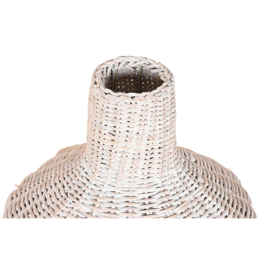 Set of 3 Vases Home ESPRIT Metal Natural 25 x 25 x 80 cm (3 Pieces)