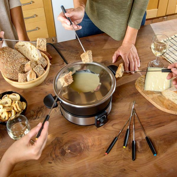 Fondue Taurus FF2 Black Silver 1000 W Fondue Taurus FF2 Black Silver 1000 W