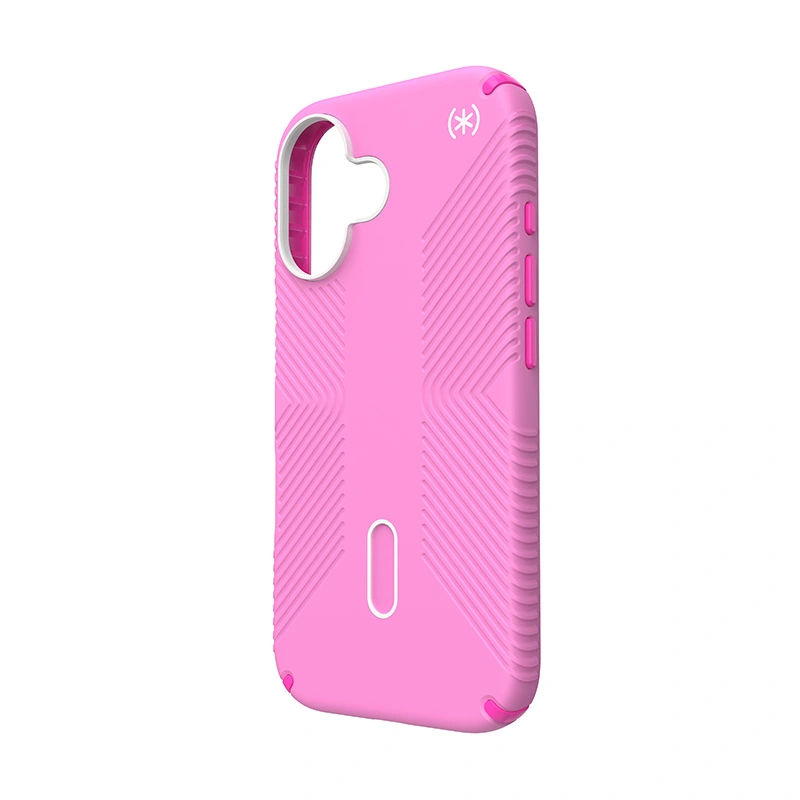 Case Speck Presidio2 Grip ClickLock & MagSafe Apple iPhone 16 (True Pink / Shocking Pink / White)