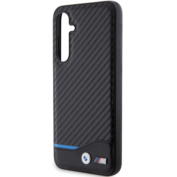 BMW BMHCS23FE22NBCK Samsung Galaxy S23 FE Leather Carbon black