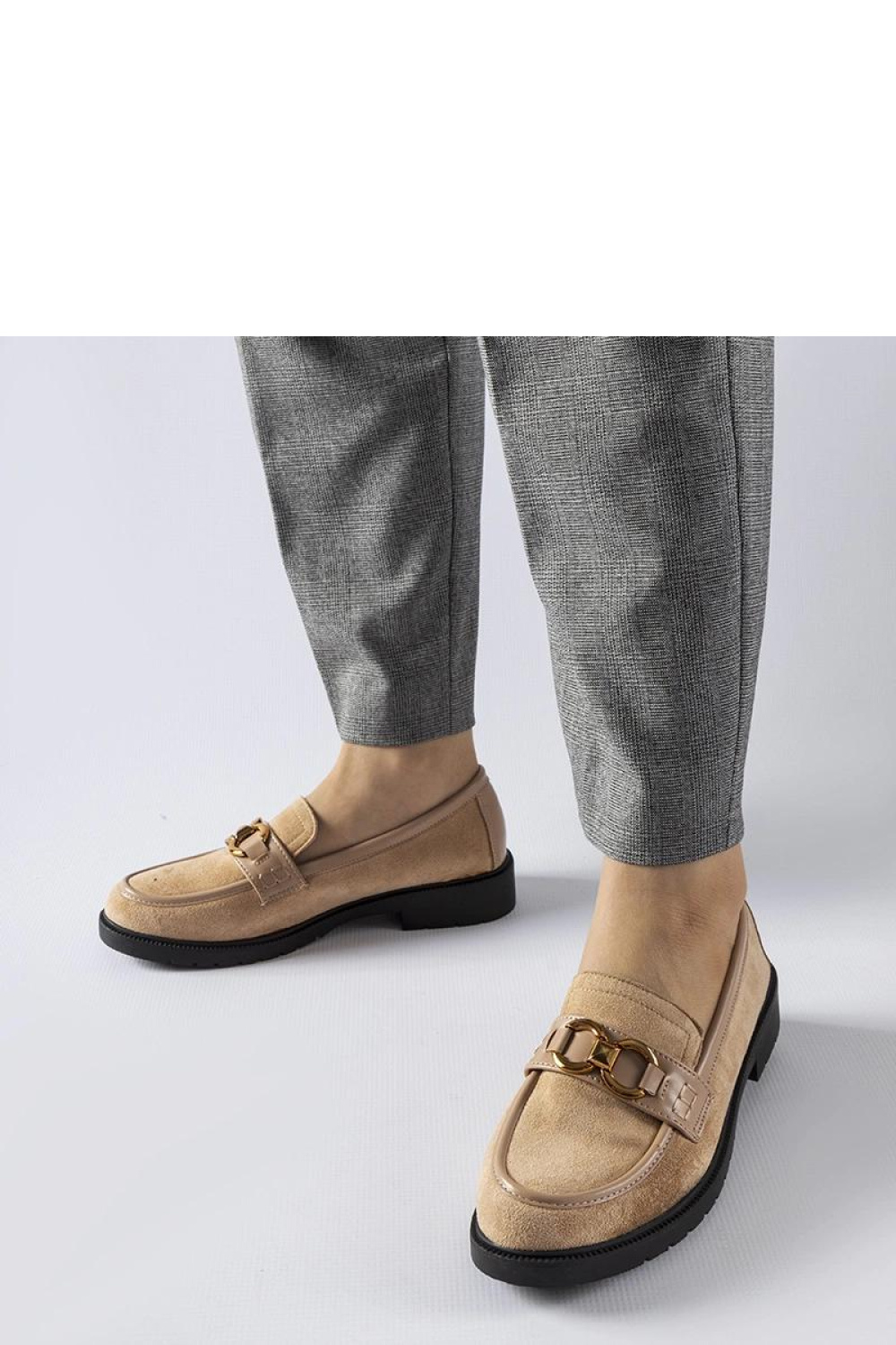  Mocassin model 207637 Solea  beige
