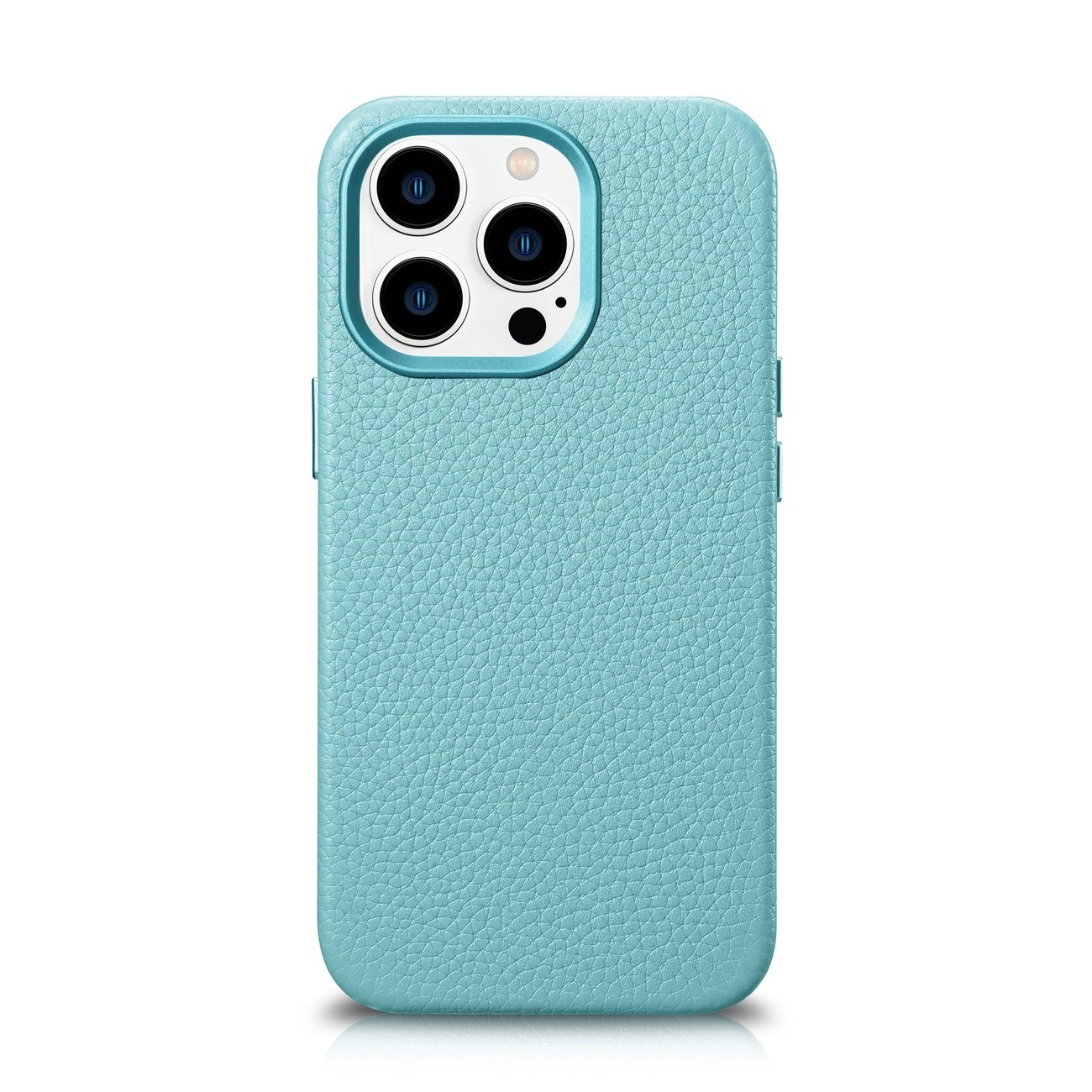 iCarer Litchi Premium Leather MagSafe Apple iPhone 14 Pro green