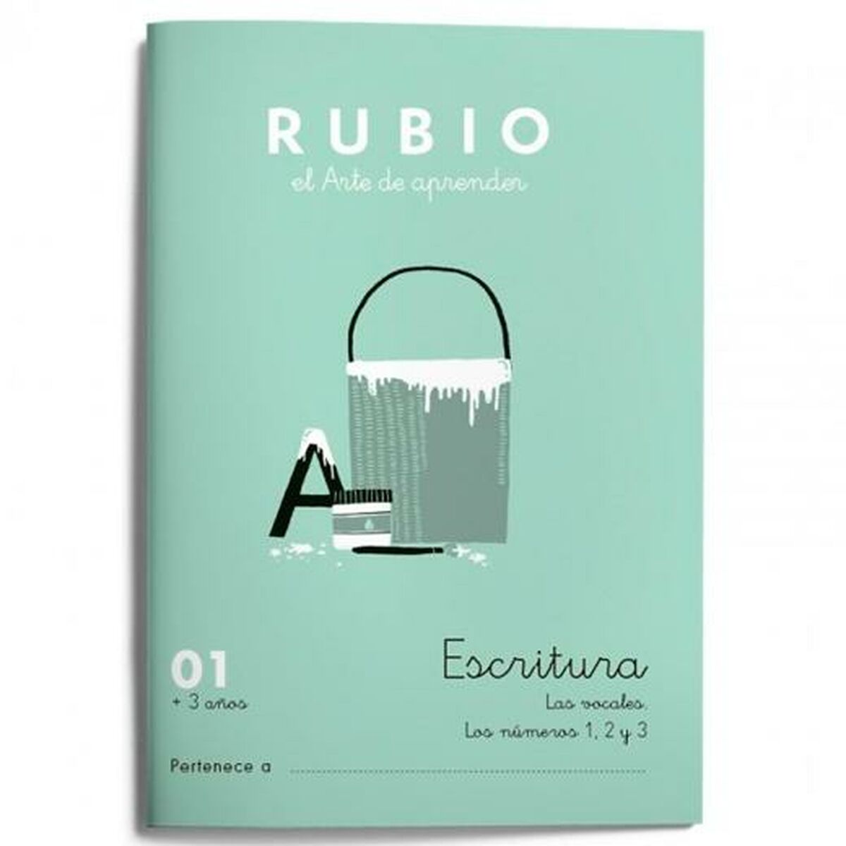 Writing and calligraphy notebook Rubio Nº01 A5 Spanish 20 Sheets (10Units)