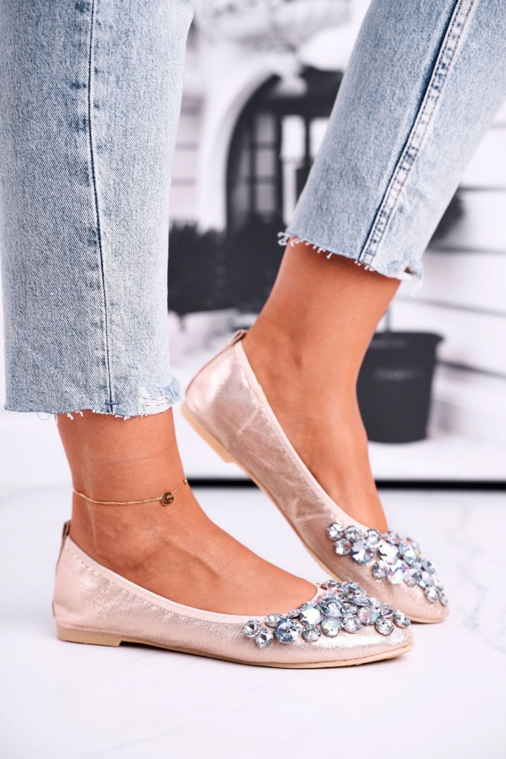 Ballet flats model 181065 Step in style  yellow