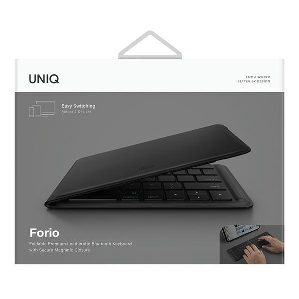 UNIQ Forio folding Bluetooth keyboard midnight black