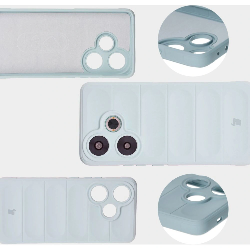 Bizon Case Tur Xiaomi Poco F6 light blue