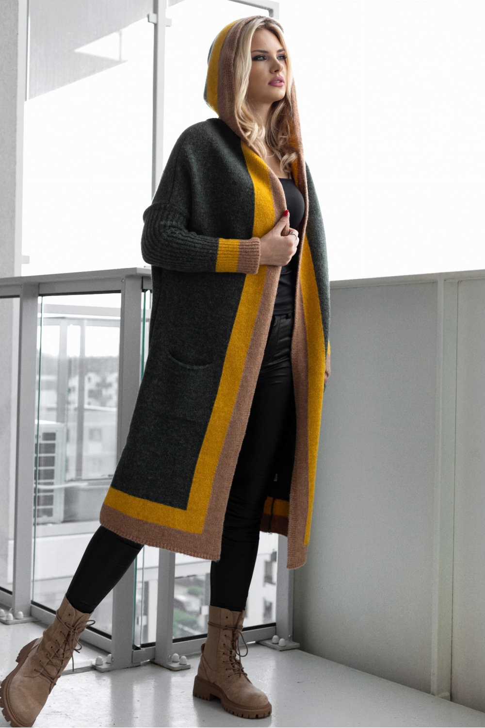  Cardigan model 171315 PeeKaBoo  multicolor