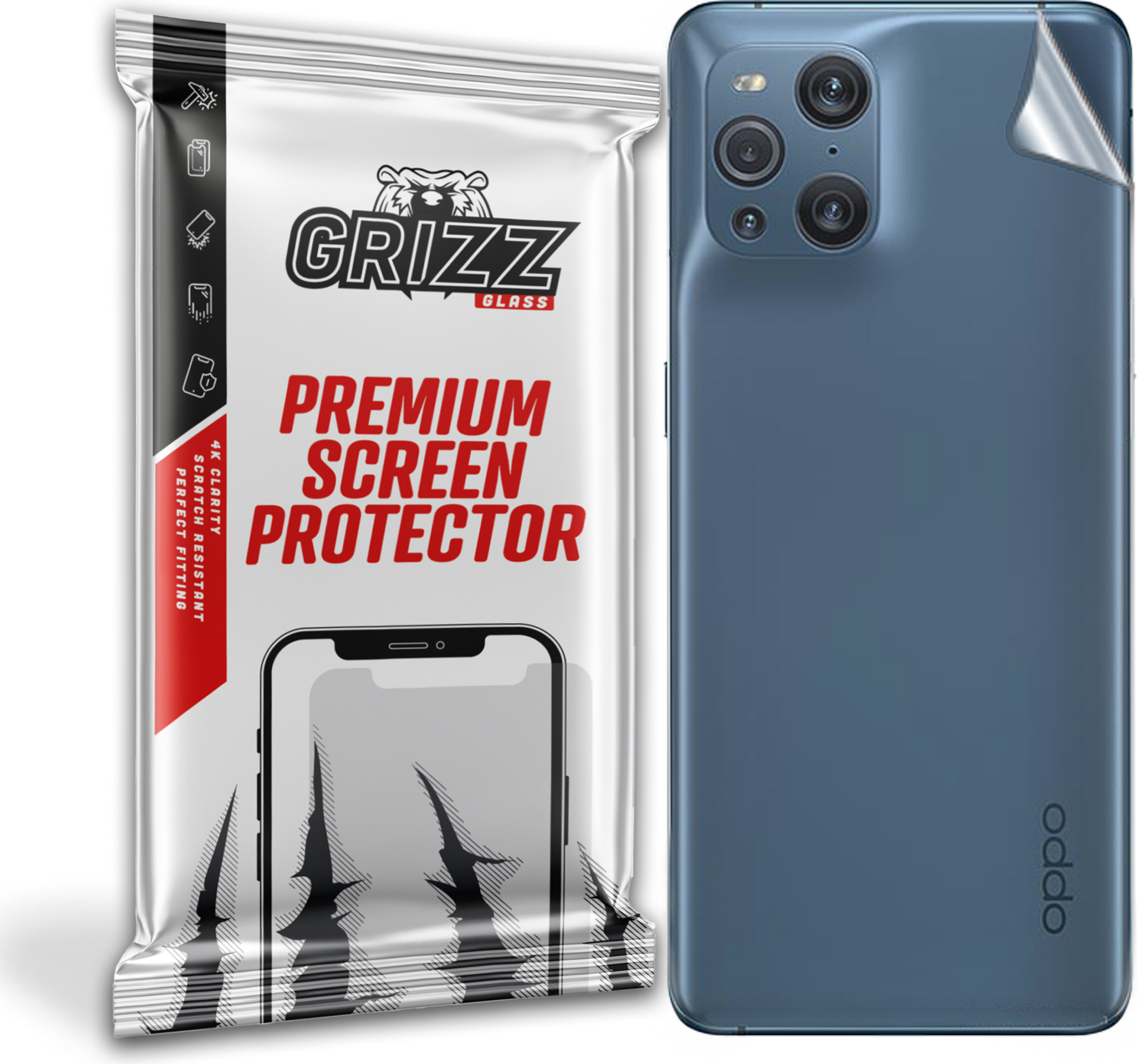 GrizzGlass SatinSkin Oppo Find X3 Pro 5G