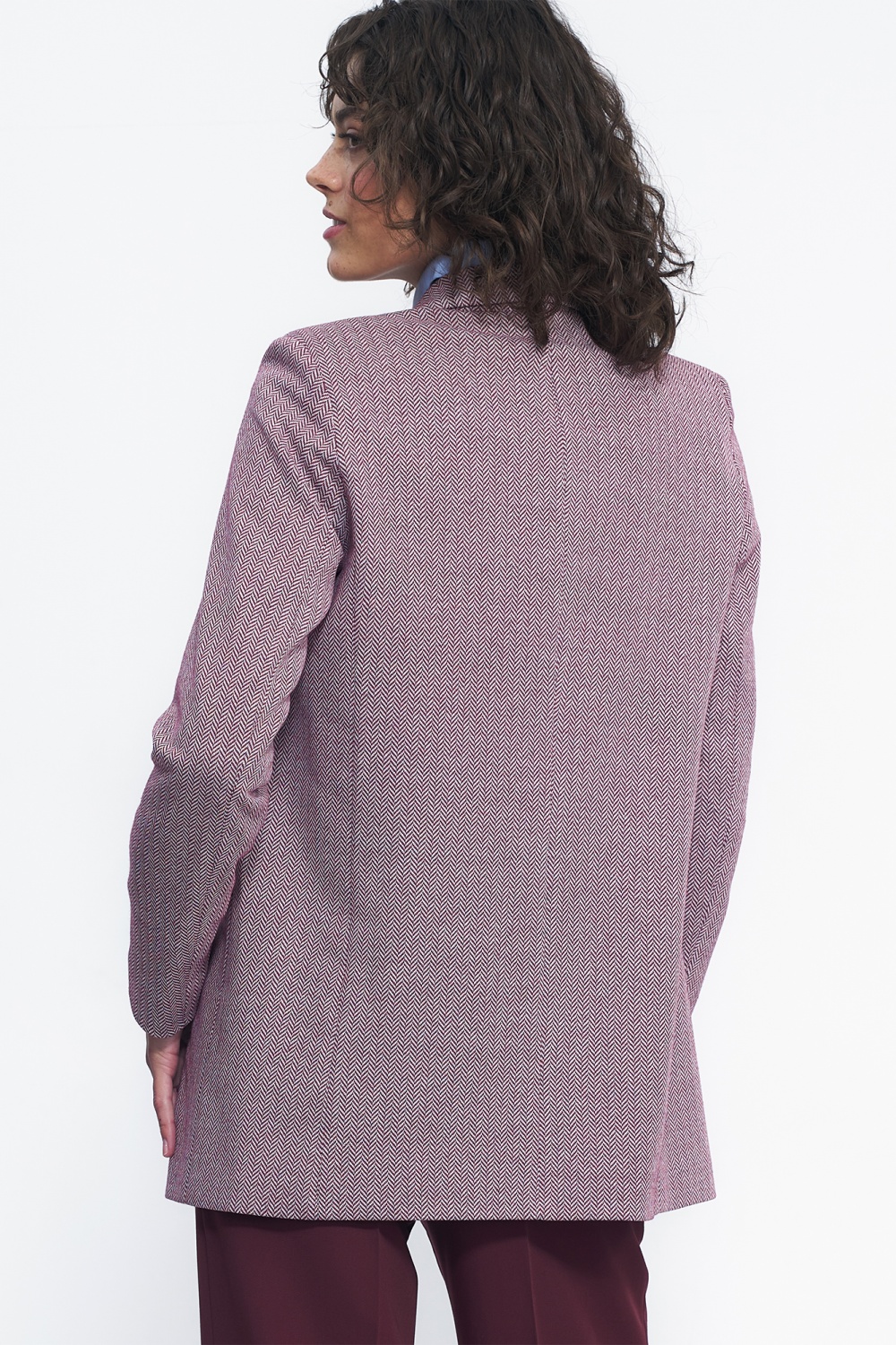  Jacket model 185184 Nife  red