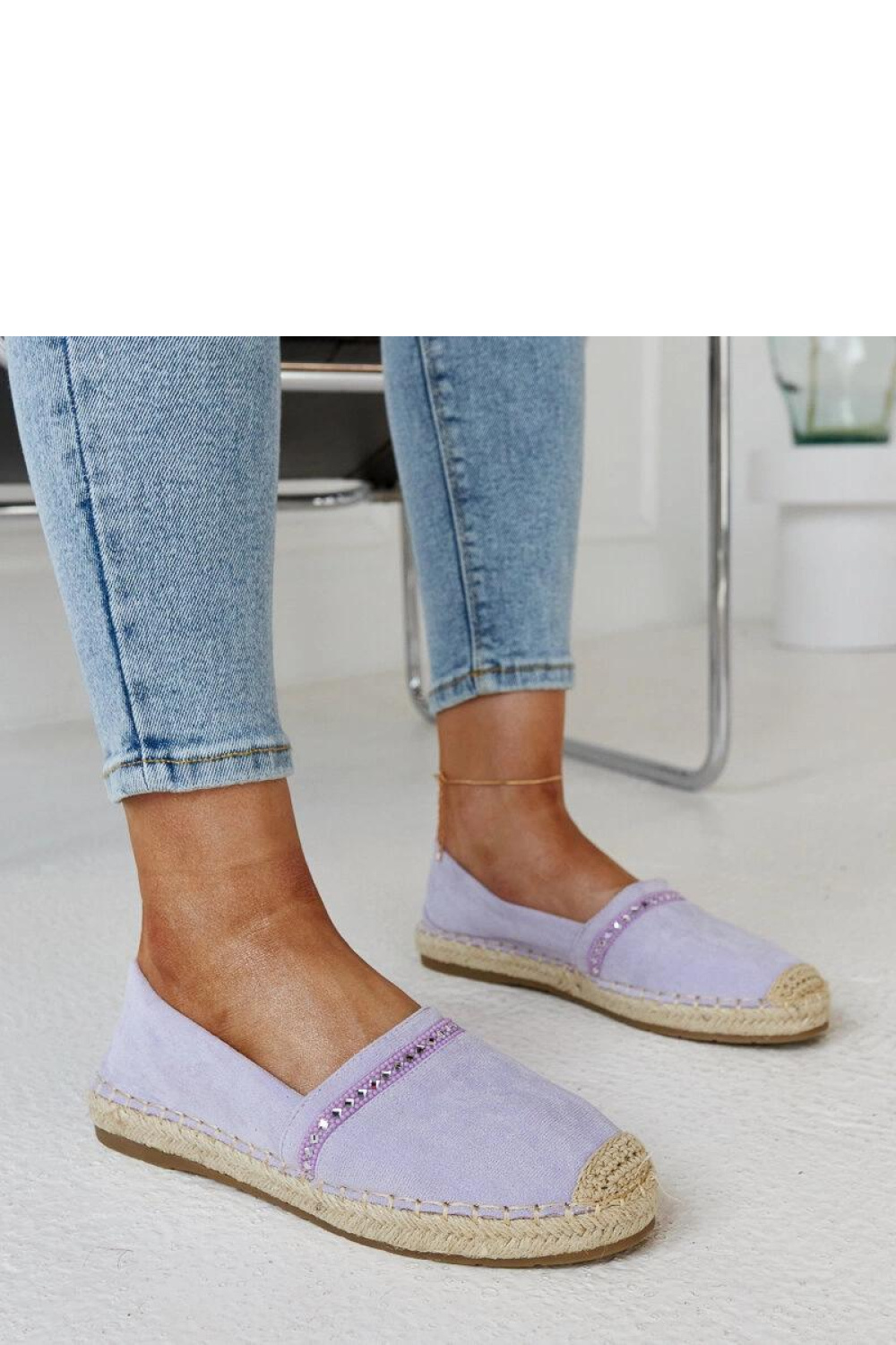  Espadrille model 207342 Solea  violet