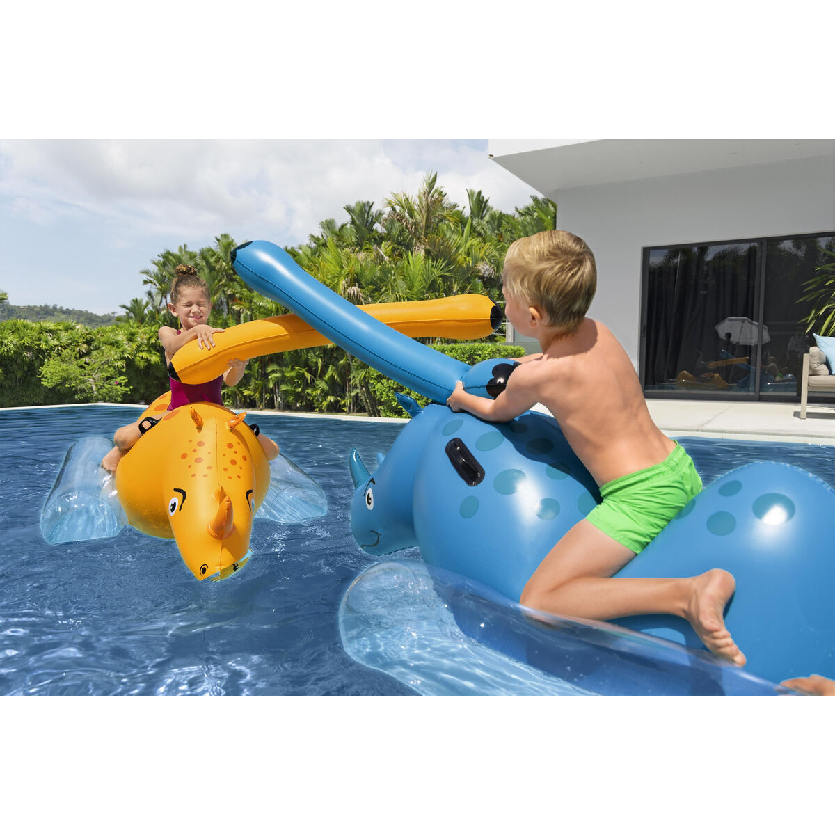 Bestway Inflatable Game Rhinoceros Fight 153x77 cm +3 Years Pool 41522 Bestway Inflatable Game Rhinoceros Fight 153x77 cm +3 Years Pool 41522