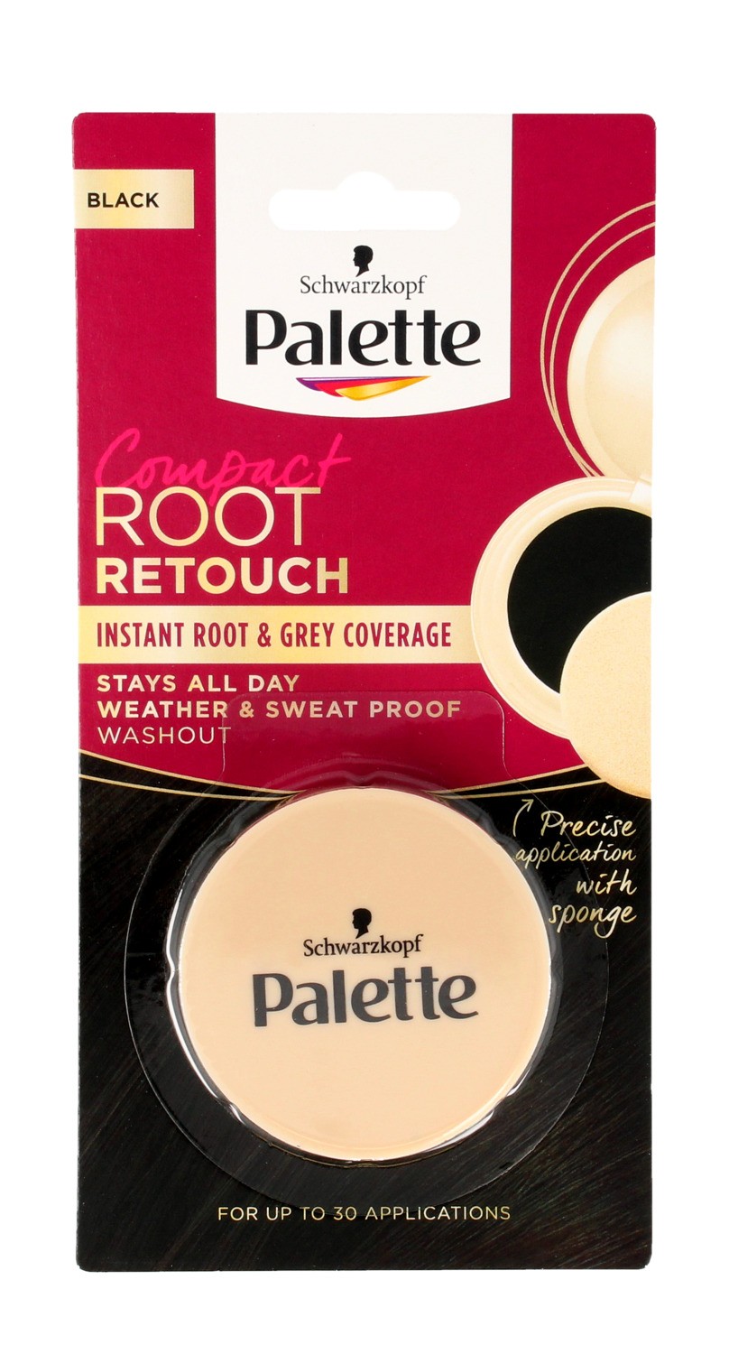 Palette Root Retouch Kompaktowy Korektor do retuszu odrostów - Czerń  3g