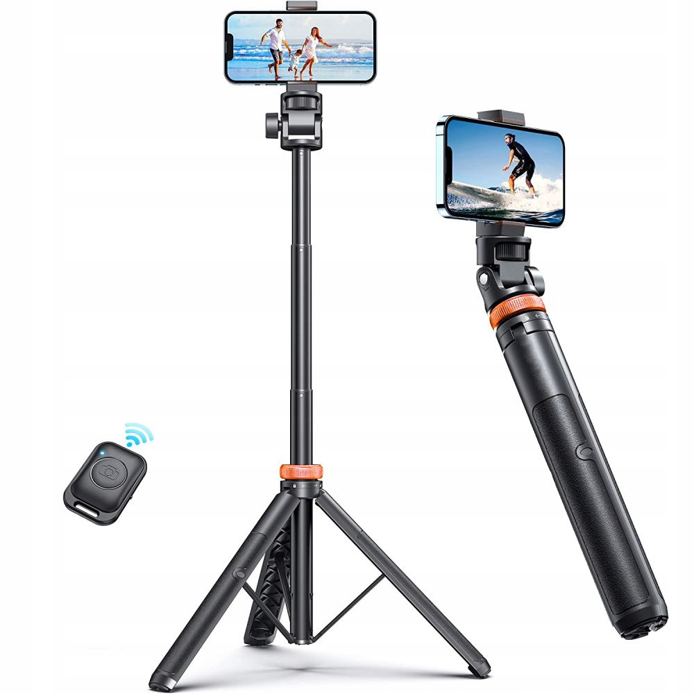Tech-protect L03s Wireless Selfie Stick Tripod Black