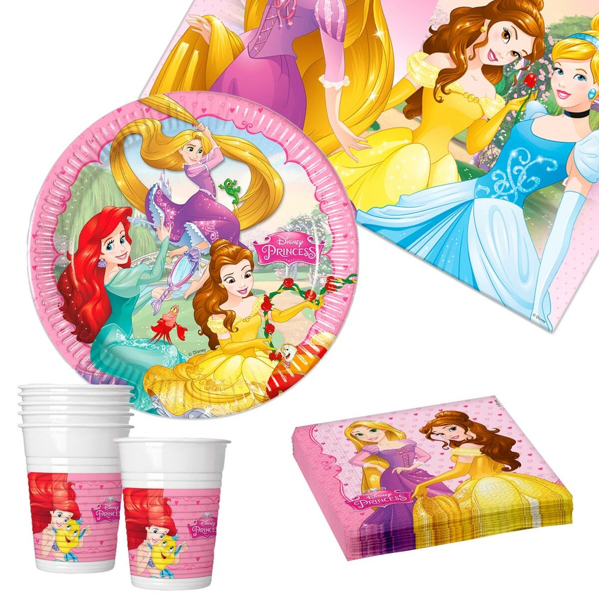 zestaw do organizacji party Princesses Disney 37 Części