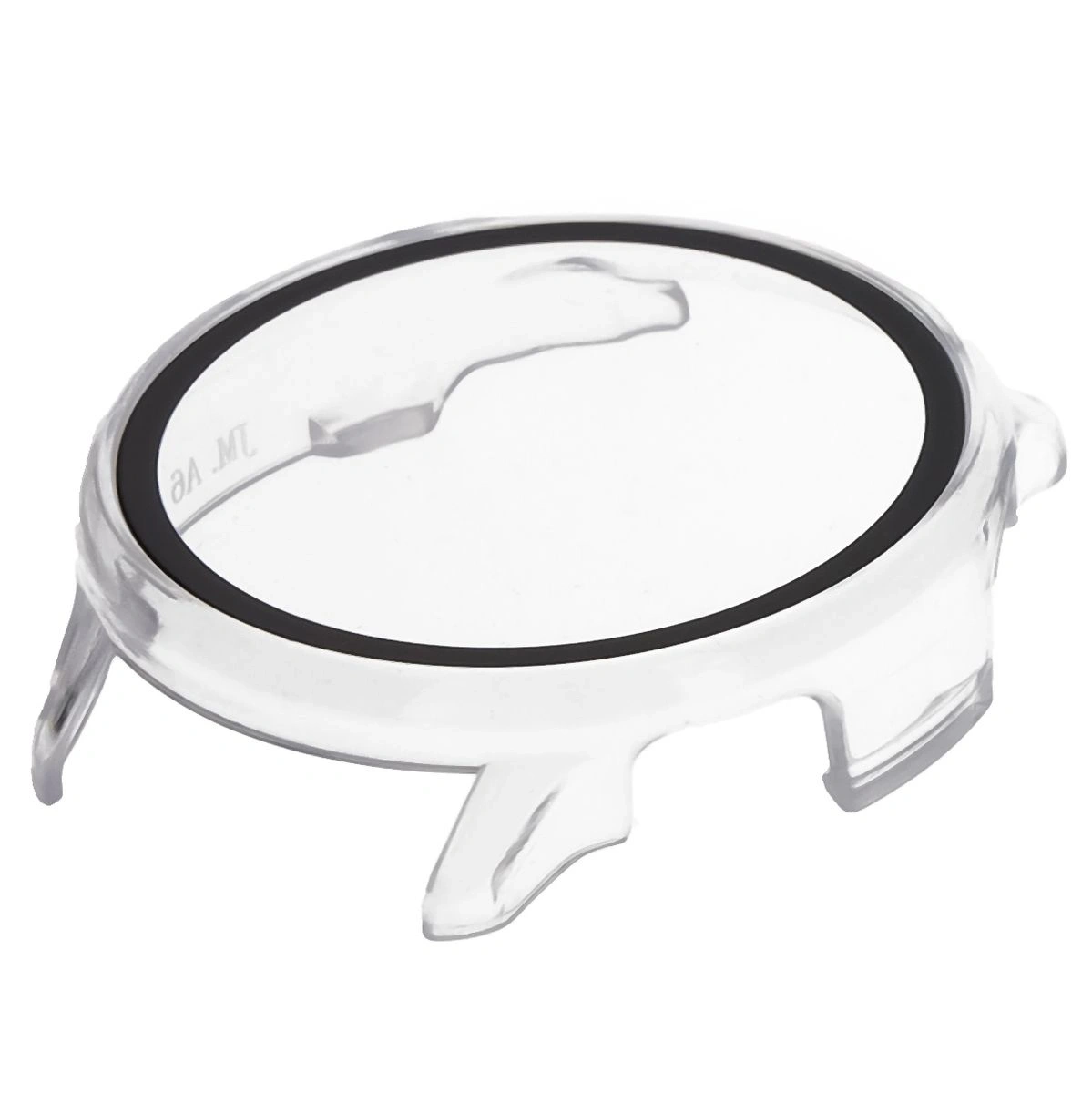 Etui ze szkłem do zegarka Bizon Case+Glass Watch do Garmin Vivoactive 6 przezroczyste