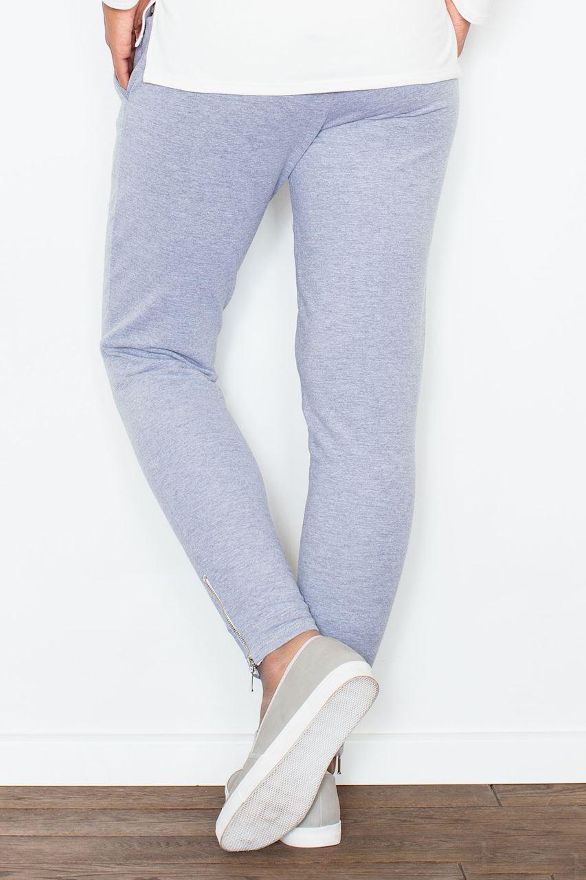 Spodnie Damskie Model 338 Grey - Figl Szary Damska