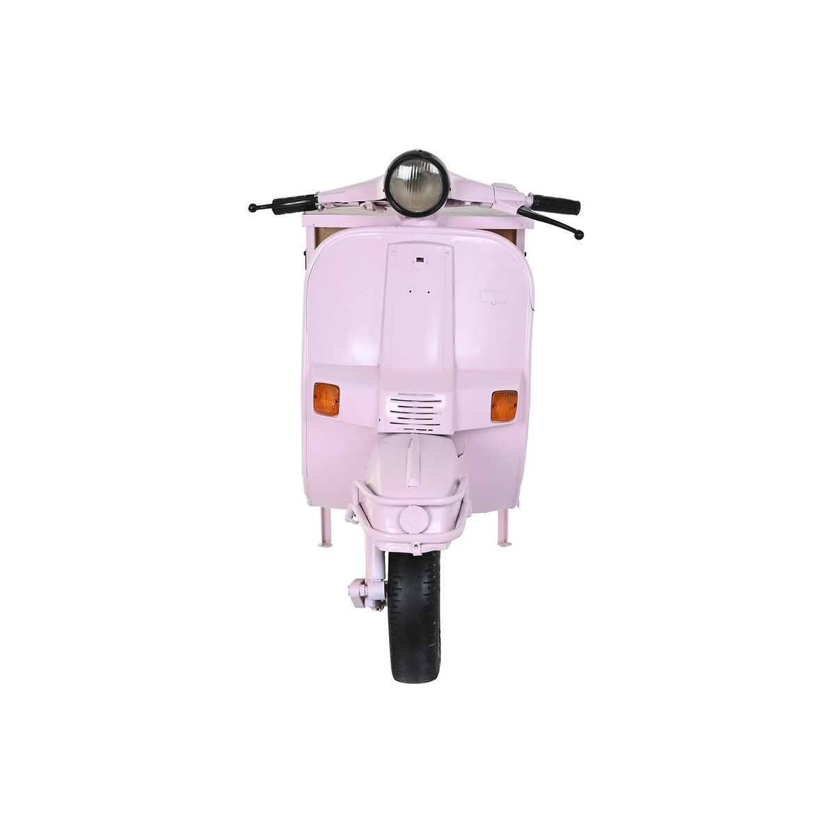 Chest of drawers DKD Home Decor 100 x 68 x 105 cm Metal Motorbike Light Pink Mango wood