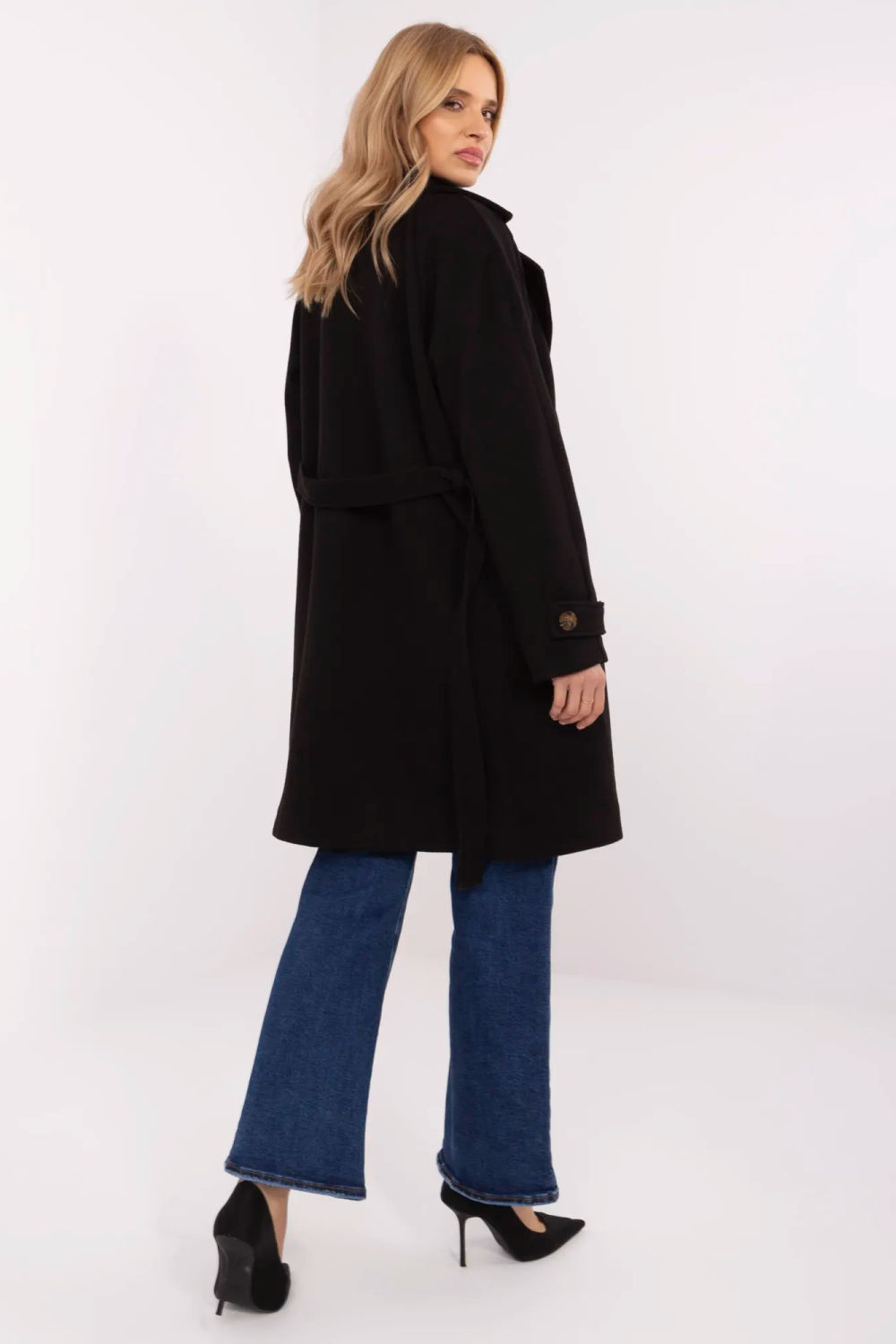  Coat model Och Bella  black