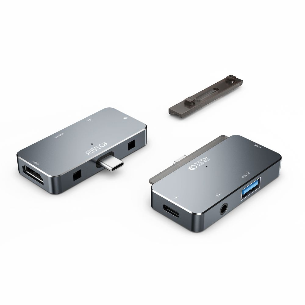 Tech-protect V6 hub 4in1 Grey