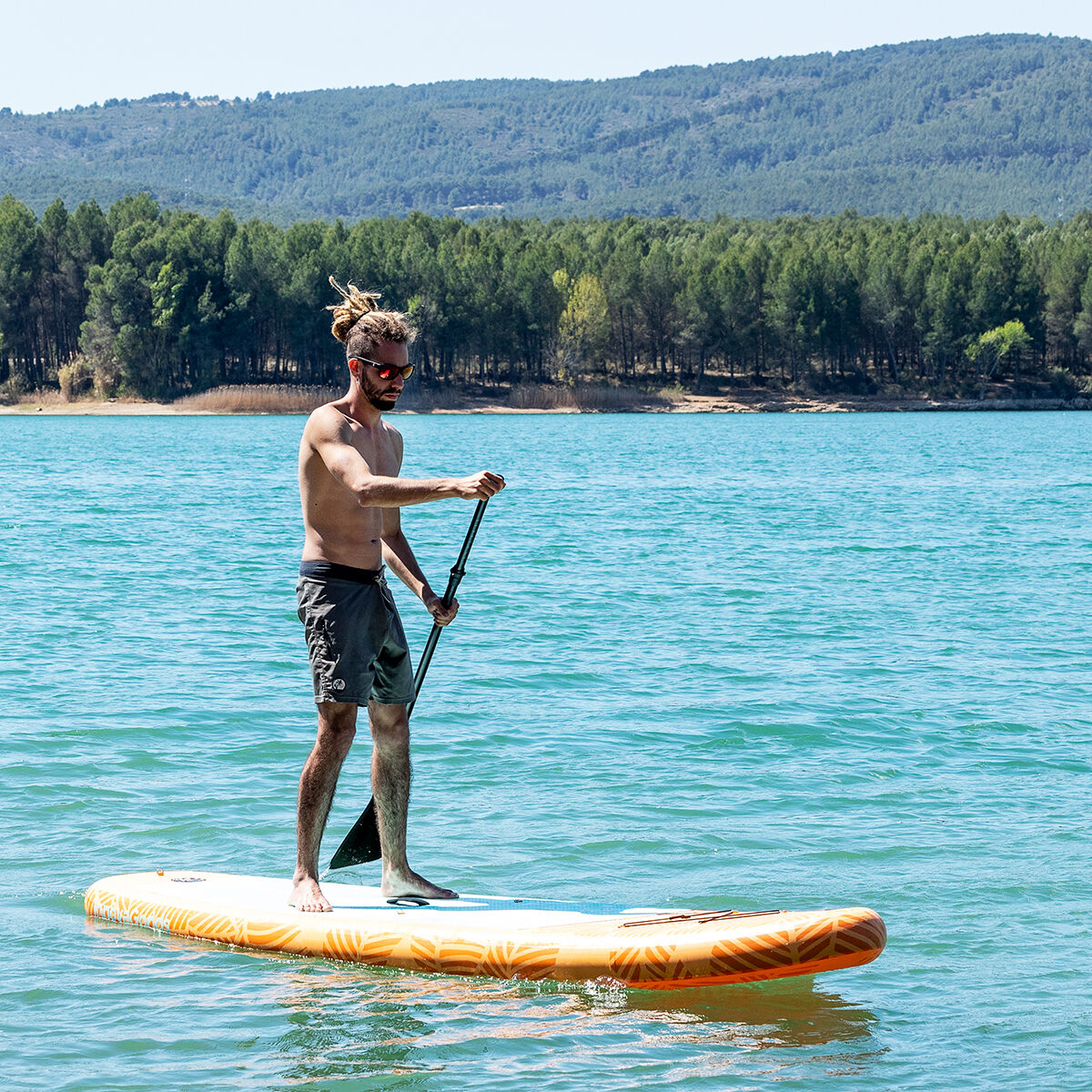 2 in 1 Aufblasbares Paddel-Board mit Sitz und Zubehör Siros InnovaGoods 10'5" 320 cm 2 in 1 Aufblasbares Paddel-Board mit Sitz und Zubehör Siros InnovaGoods 10'5" 320 cm