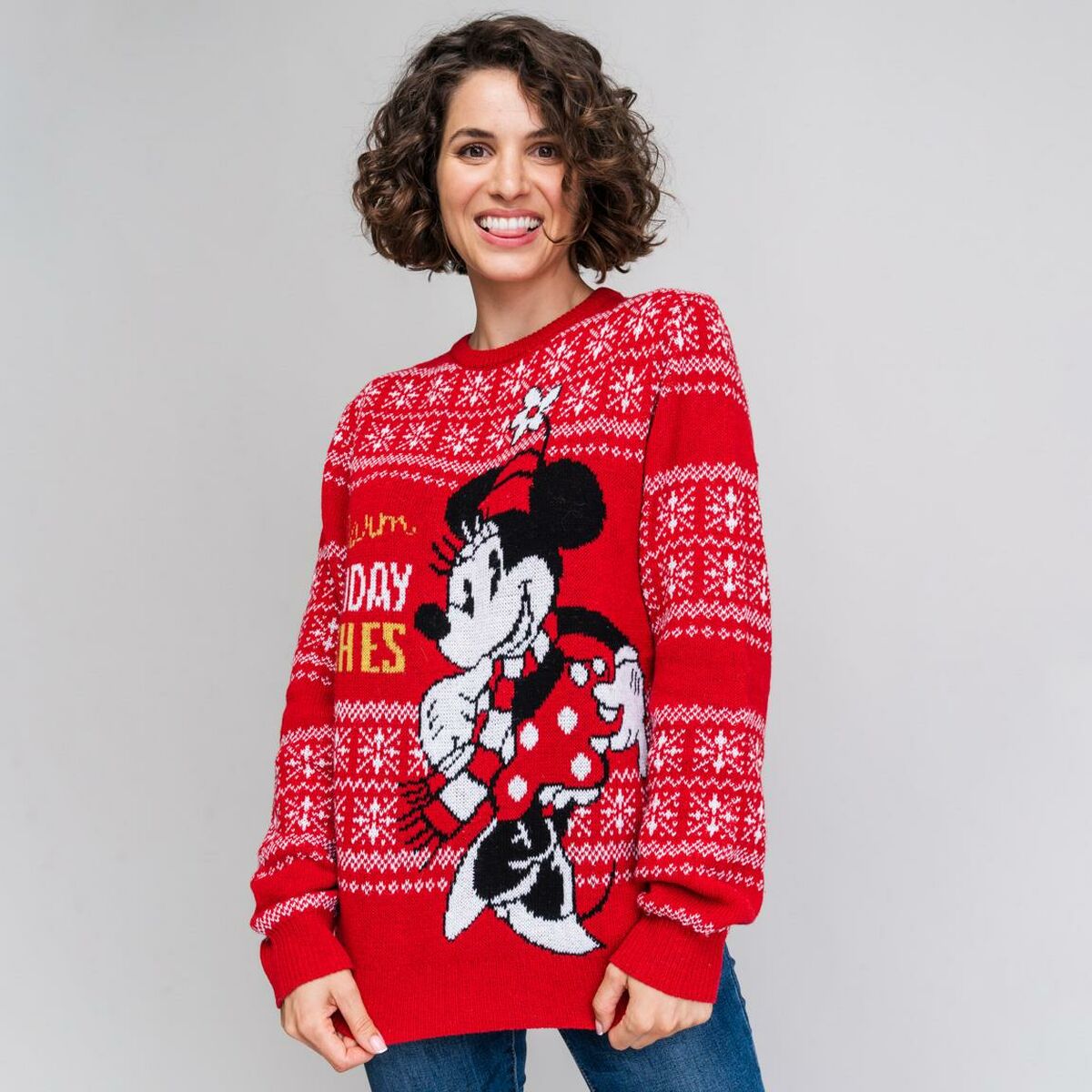 Women’s Jumper Minnie Mouse Red