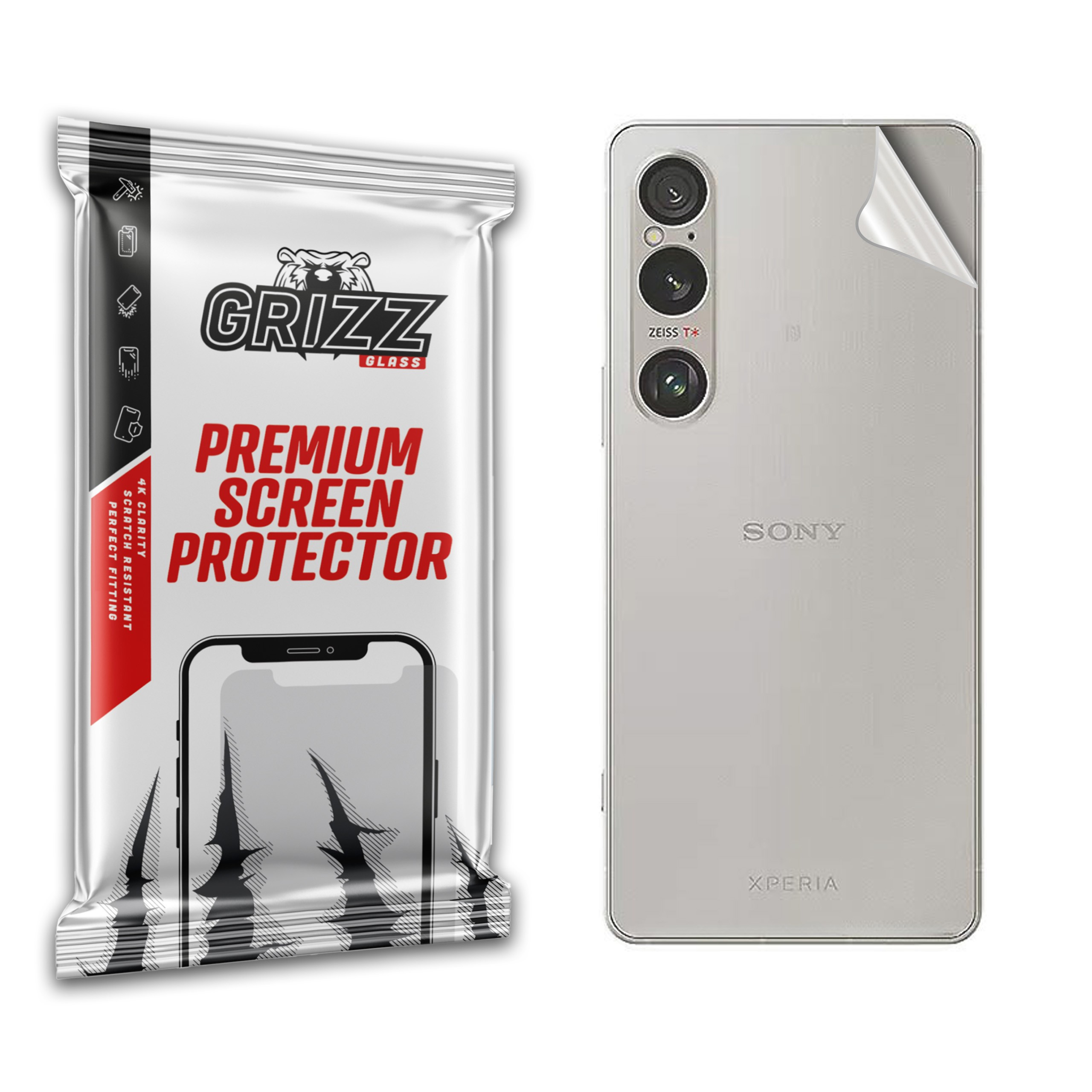 GrizzGlass SatinSkin Sony Xperia 1 VI