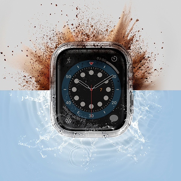 UNIQ Nautic Case Apple Watch 4/5/6/7/SE/8/9 40/41mm dove clear