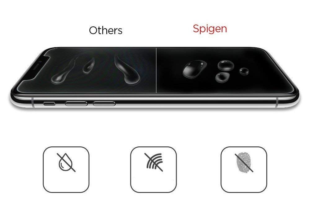 Spigen GLAS.tR Slim Apple iPhone XS/X