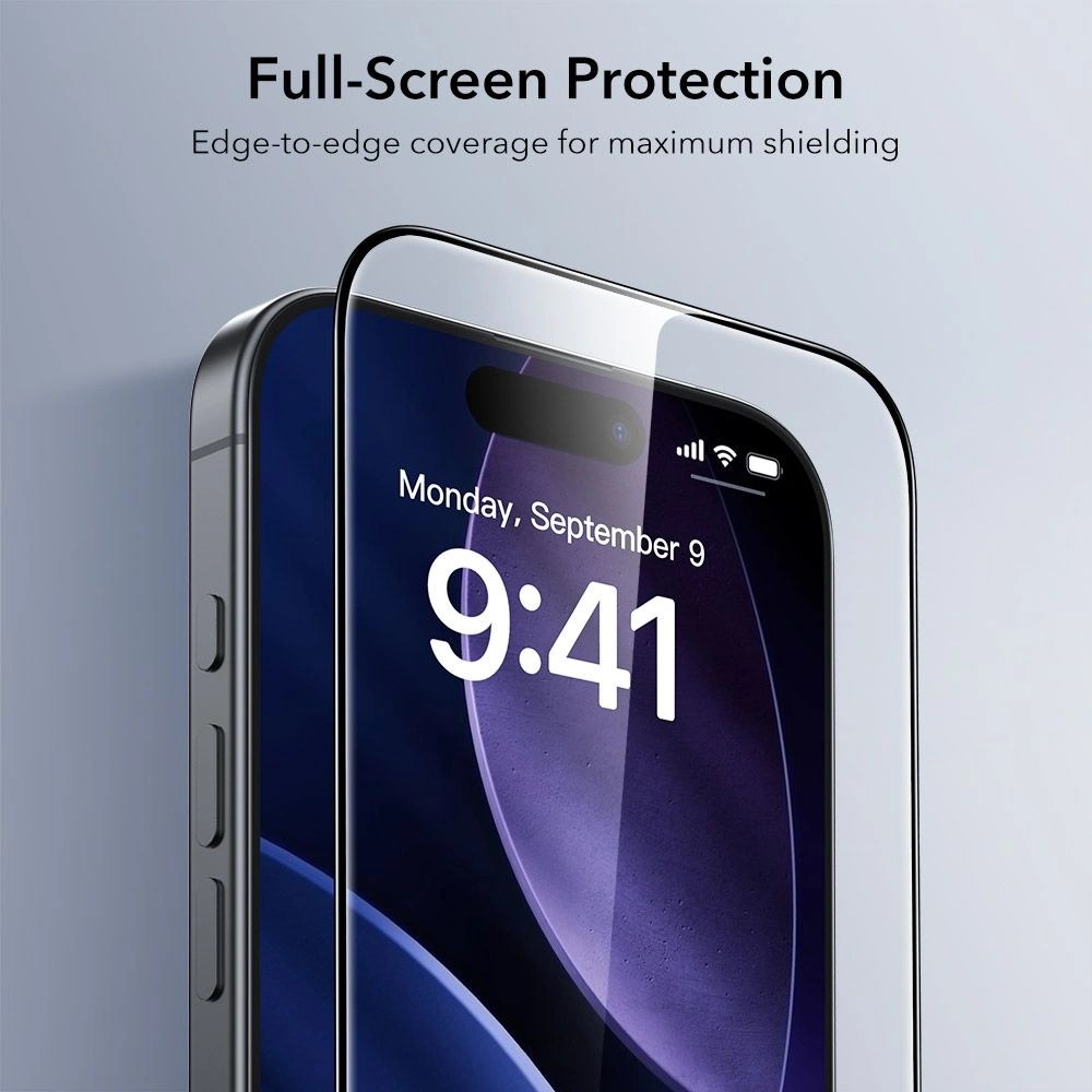 Szkło hartowane ESR Ultrafit Tempered Glass do Apple iPhone 16 Pro / 17 Clear [2 PACK]