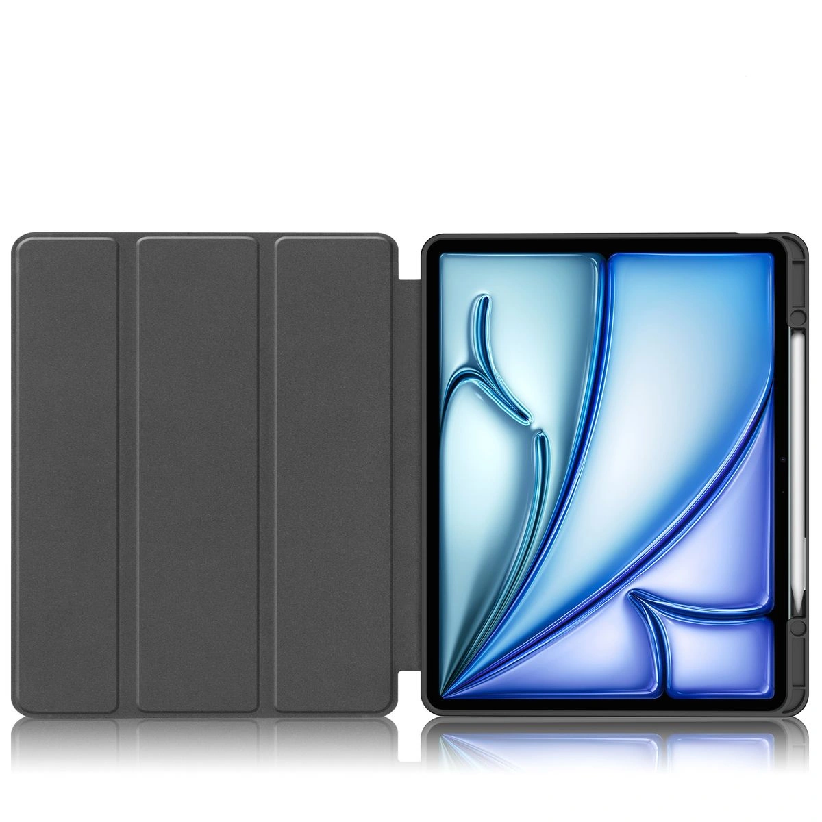 Bizon Case Tab Lizard Apple iPad Air 13" 2024 black