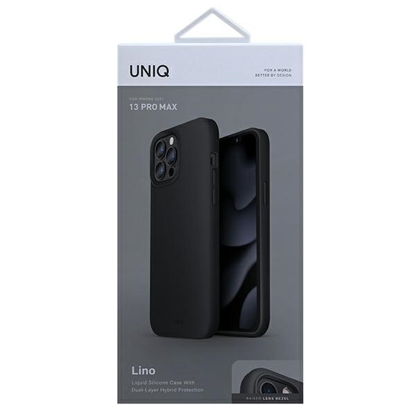 UNIQ Lino Apple iPhone 13 Pro Max ink black