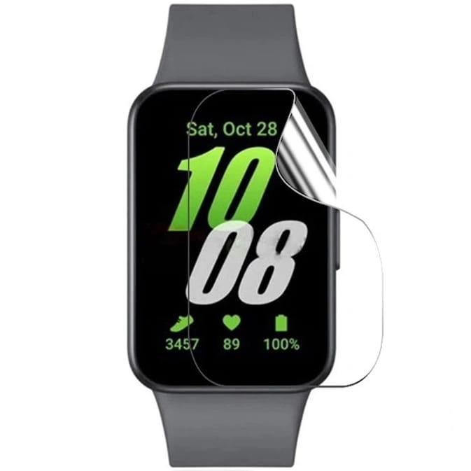 Bizon Glass Watch Hydrogel Samsung Galaxy Fit 3 [2 PACK]