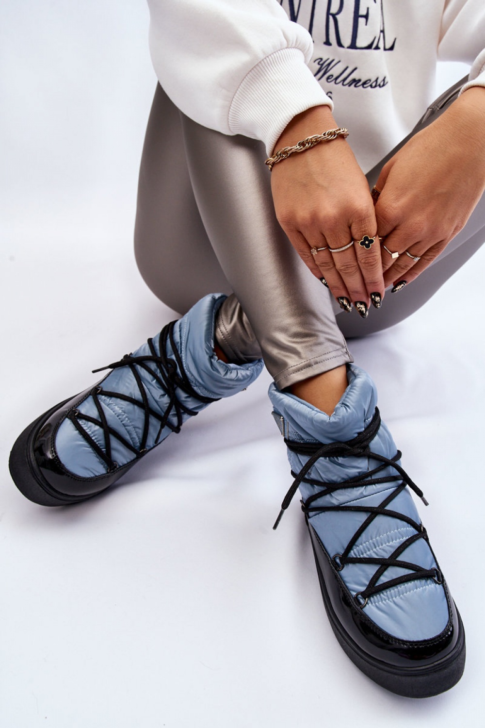  Snow boots model 174775 Step in style  blue