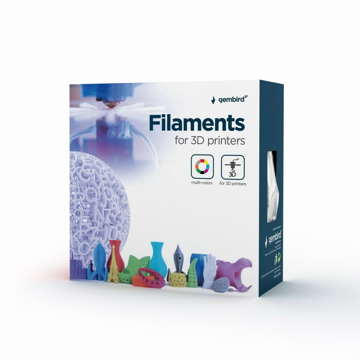Filament Reel GEMBIRD 3DP-PLA1.75-01-FY Yellow Fluorescent 330 m 1,75 mm