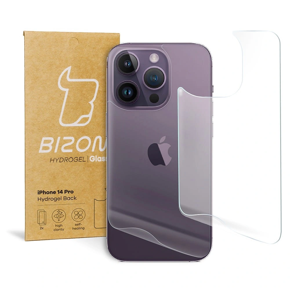 Bizon Glass Hydrogel Apple iPhone 14 Pro [2 PACK]