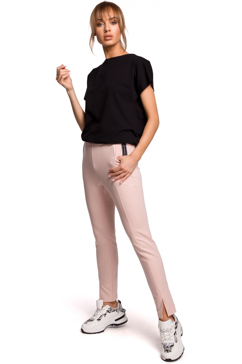 Lange Hose model 142272 Moe rosa Damen