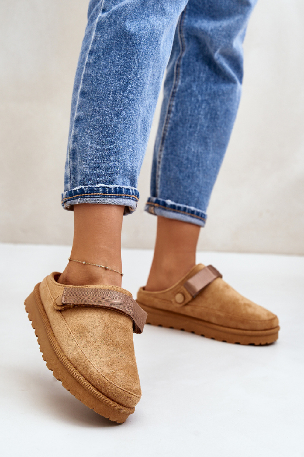 Slippers model 200118 Step in style  brown
