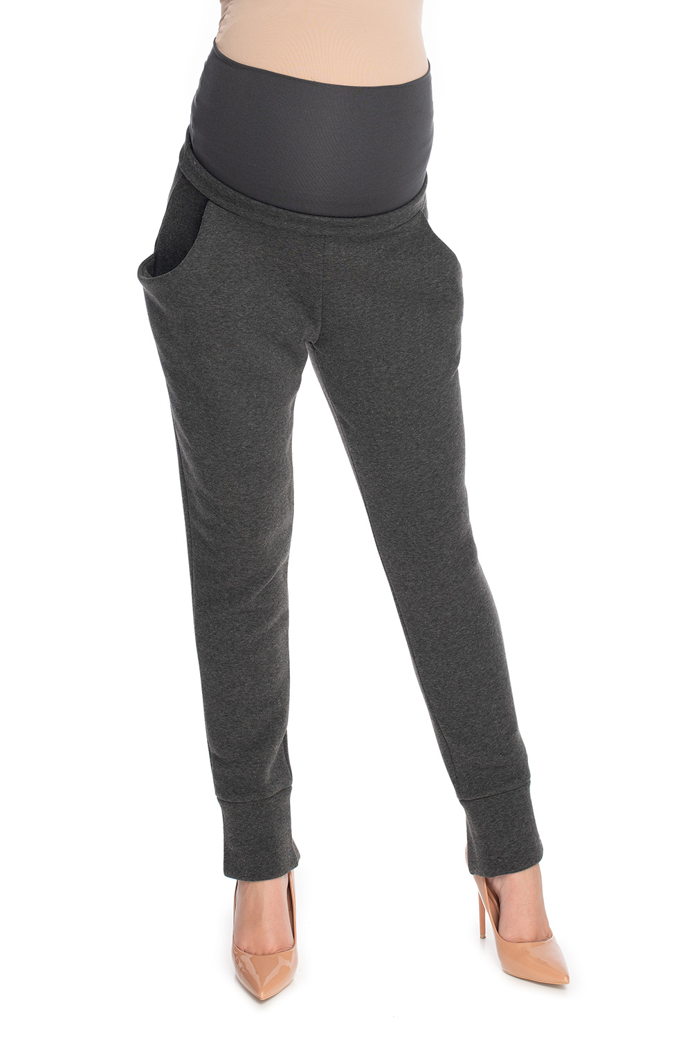  Women trousers model 147524 PeeKaBoo  grey