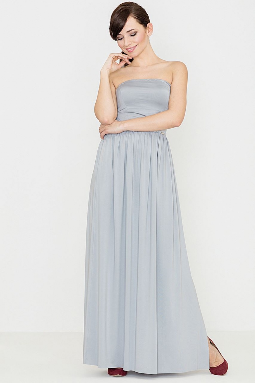  Long dress model 119352 Lenitif  grey