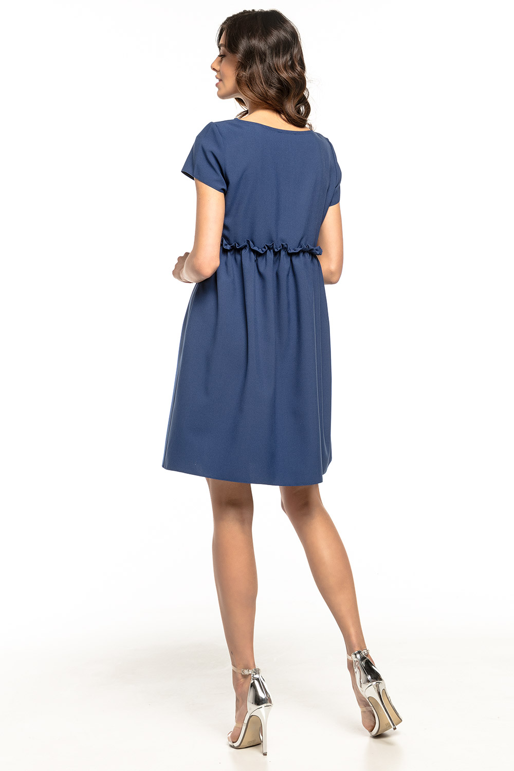 Alltagskleid model 127930 Tessita marineblau Damen