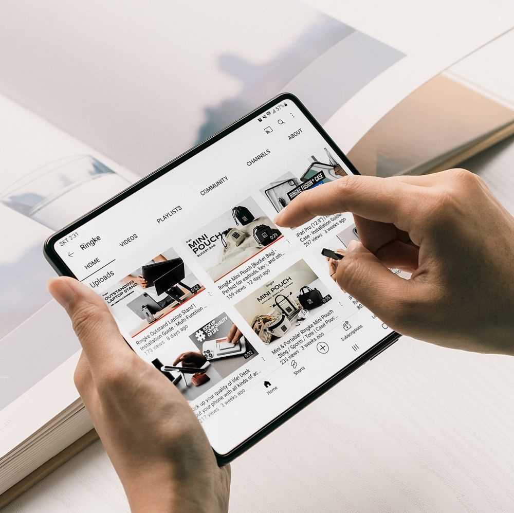 Ringke Dual Easy Set Samsung Galaxy Z Fold 5 Clear