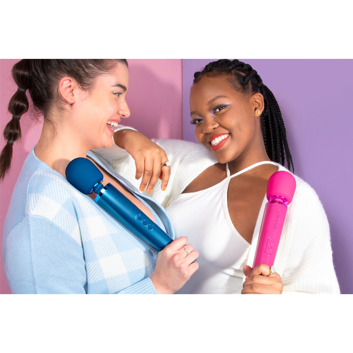 PalmPower-Recharge Wand Massager Le Wand Pacific Blue PalmPower-Recharge Wand Massager Le Wand Pacific Blue