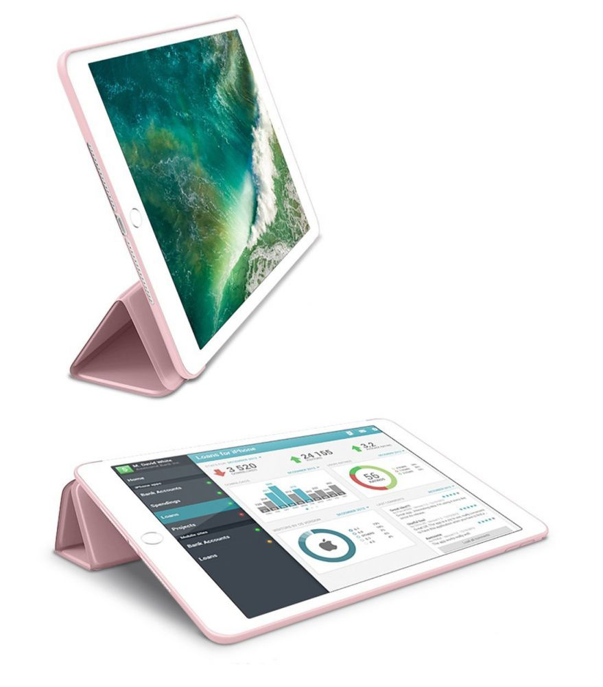 Tech-Protect Smartcase Apple iPad 9.7 2017/2018 5, 6 Gen Rose Gold