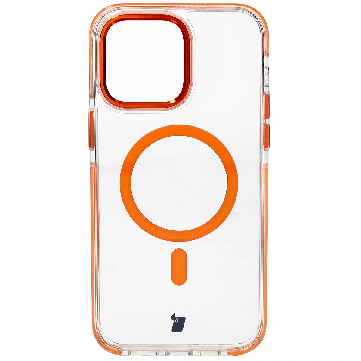 Bizon Case Marco Apple iPhone 14 Pro Max clear with orange frame