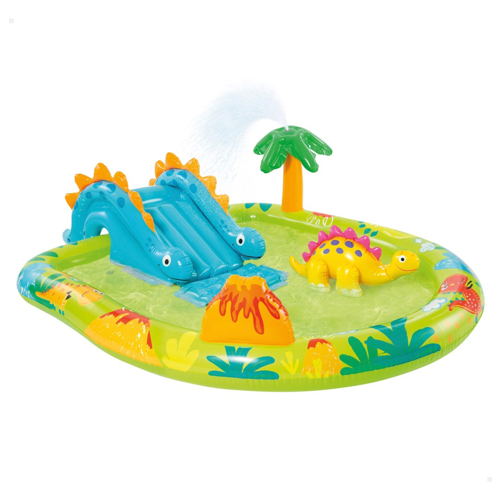 Inflatable Paddling Pool for Children Intex 143 L Dinosaurs (191 x 152 x 58 cm)
