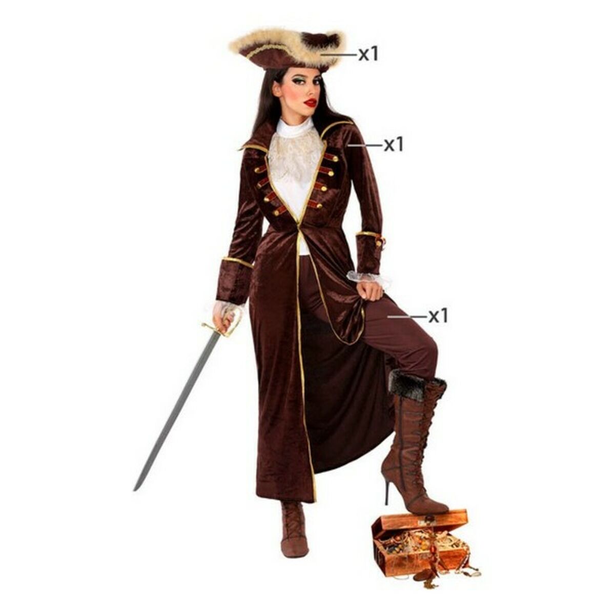 Costume for Adults Brown