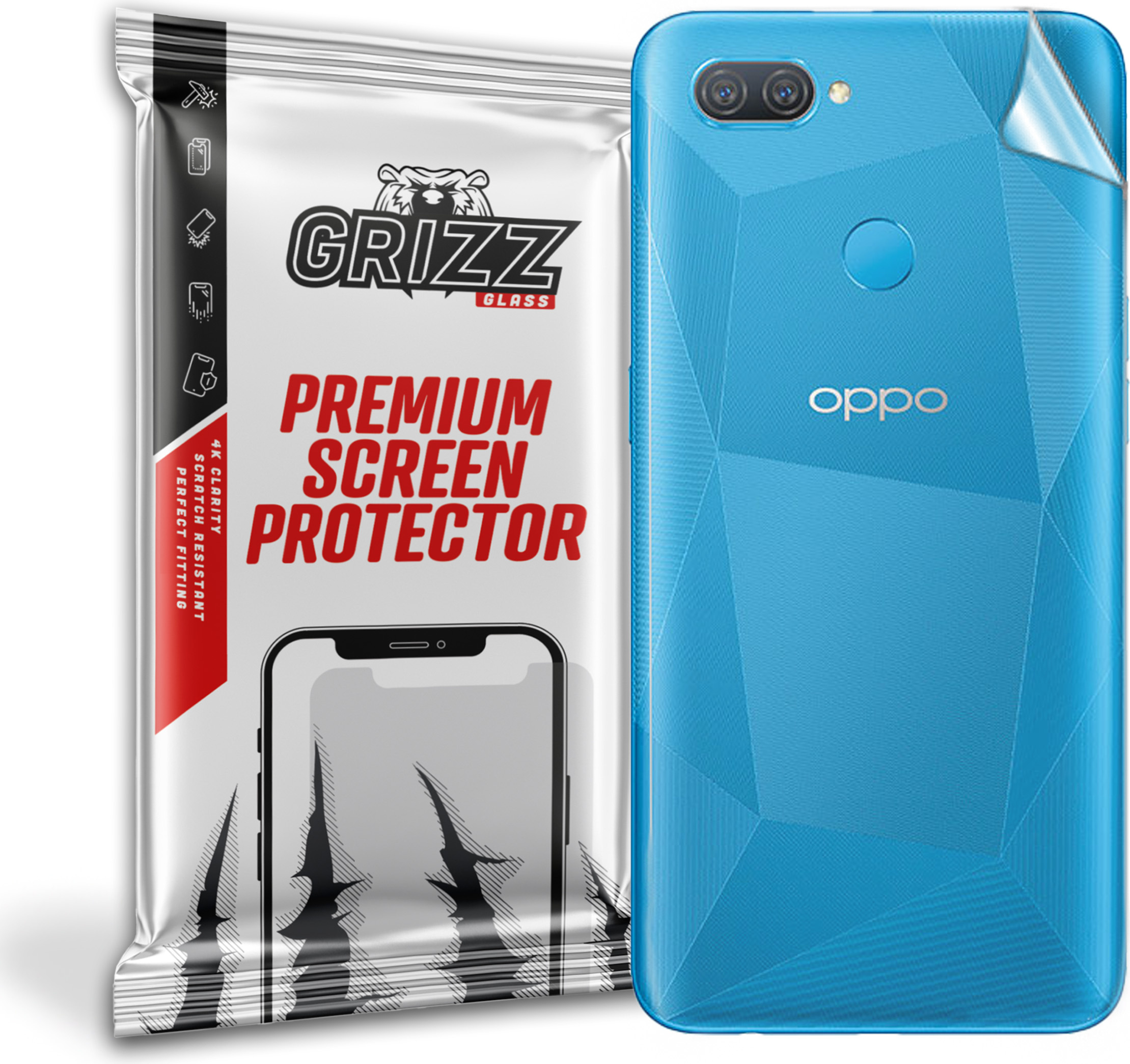 GrizzGlass SatinSkin Oppo A12