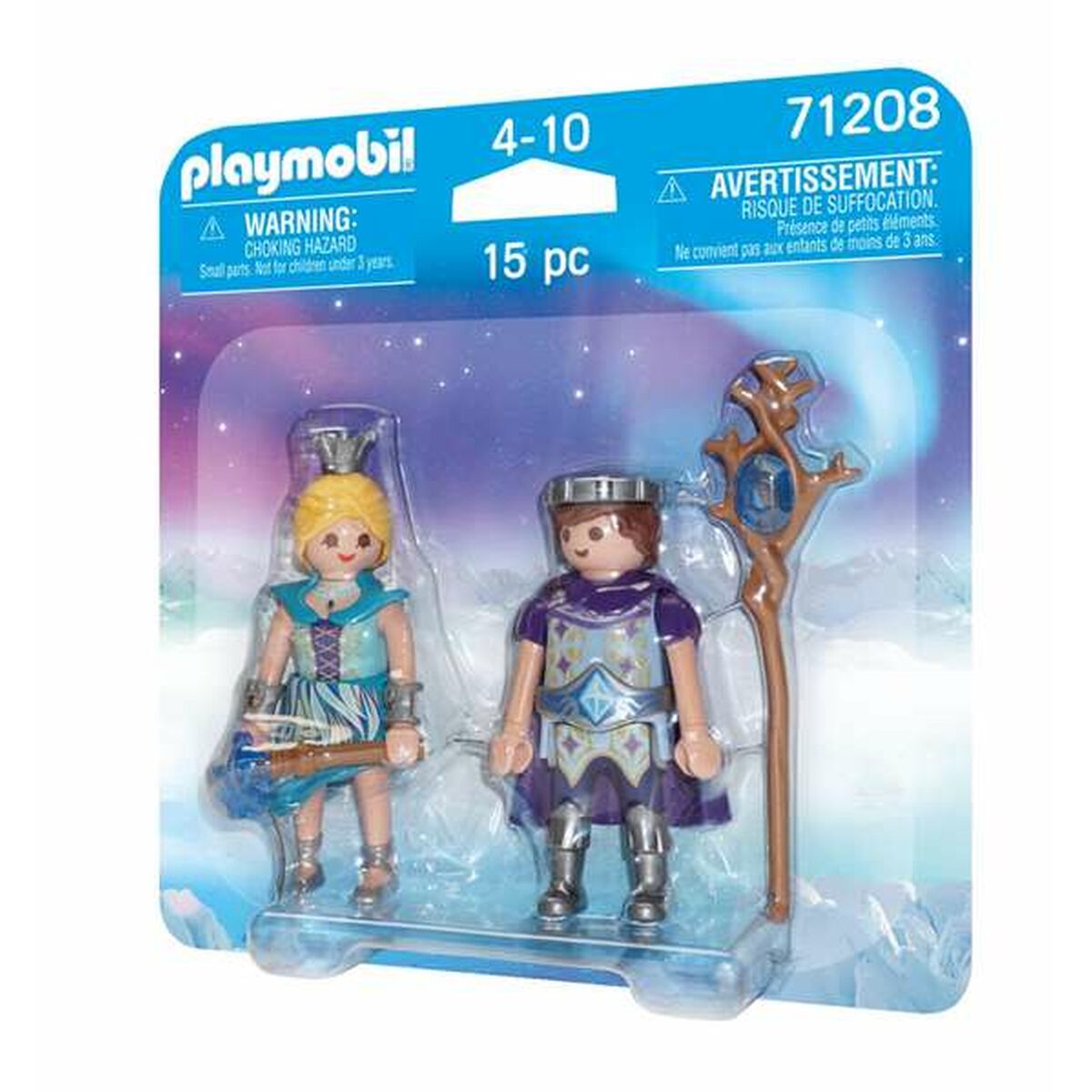 Jointed Figures Playmobil 71208 Princess 15 Pieces Prince Duo